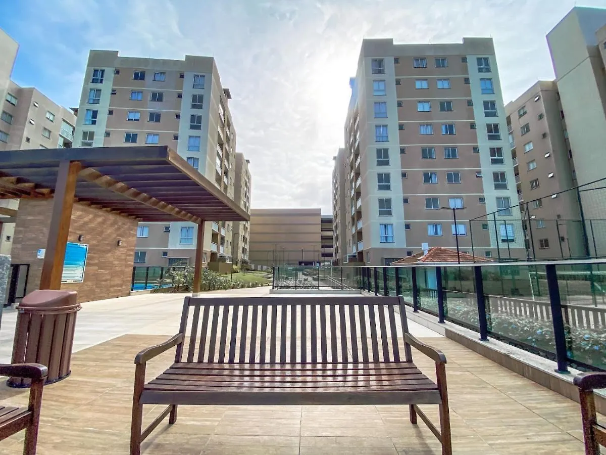 Lägenhet Resort Em Barra Velha, Pe Na Areia E Vista Mar